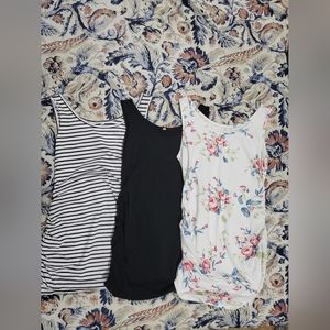 Maternity Tanks - 3 Pack